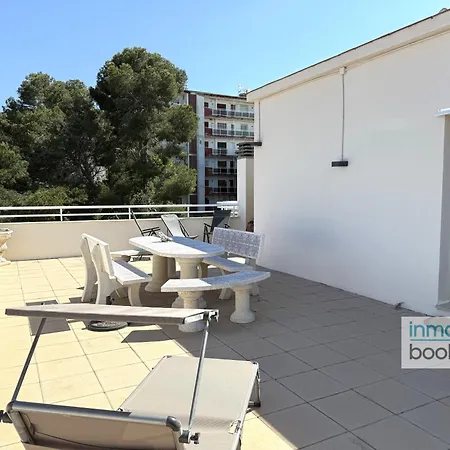 Atico , Con Piscina , Barbacoa Y Parking Apartment Salou